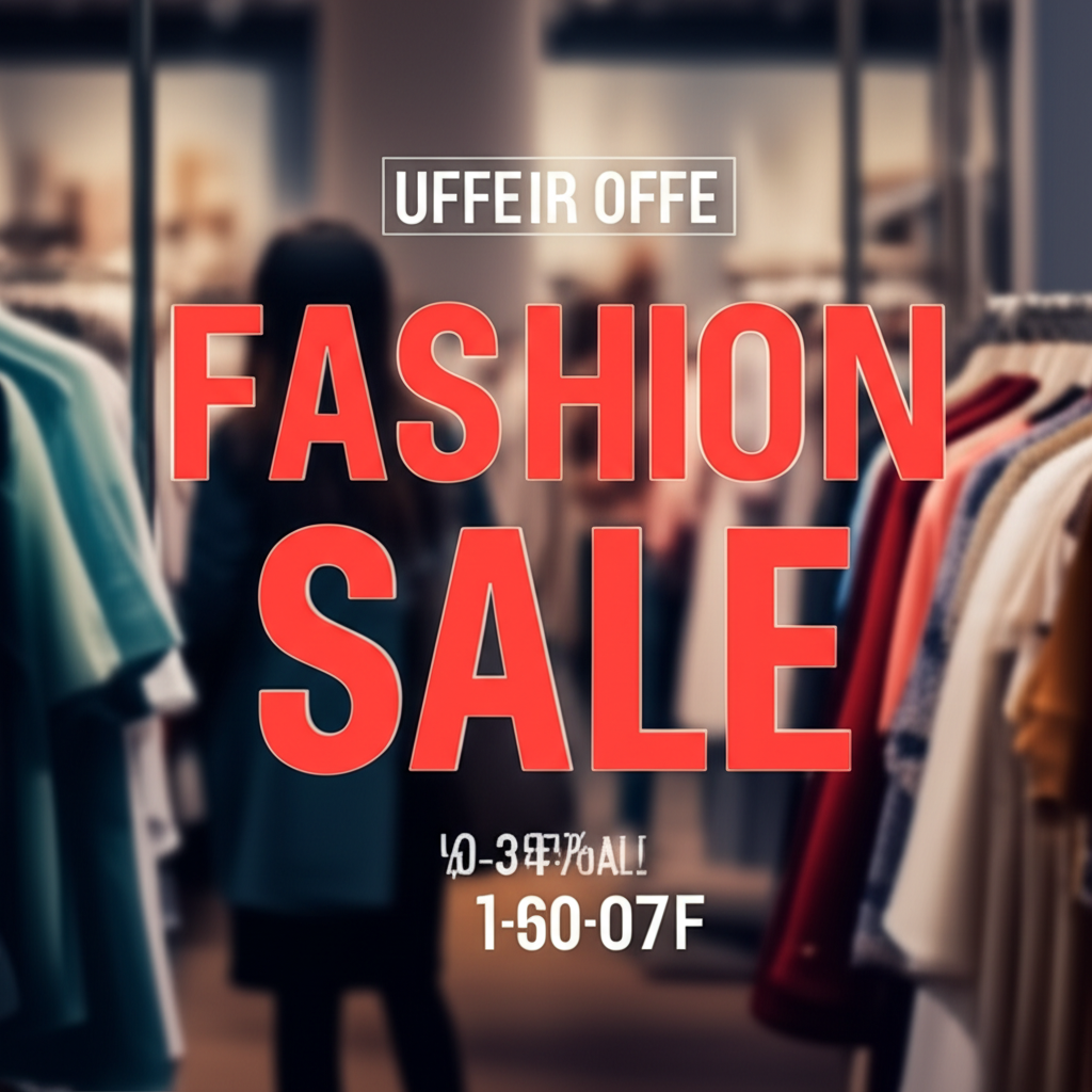 Zimní výprodej módy